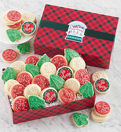 Traditional Cutout Cookie Gift Box